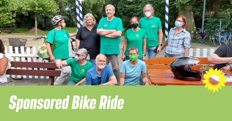 Sponsored Bike Ride zugunsten der Flutopfer